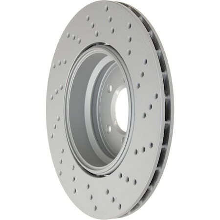 Zimmermann Brake Disc - Fusion Z/X-Drilled/Coated, 150345970 150345970